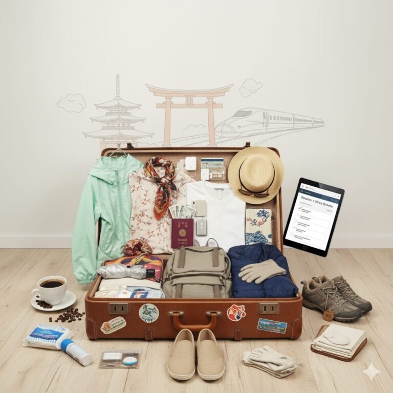 La valigia per il Giappone: una guida per ogni stagione